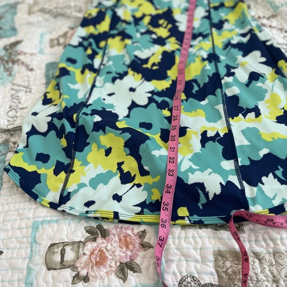 Title Nine Buttah Floral Dress Aqua Sea NWT - Picture 6 of 6